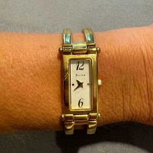 Unique Gold Women’s Bulova Watch